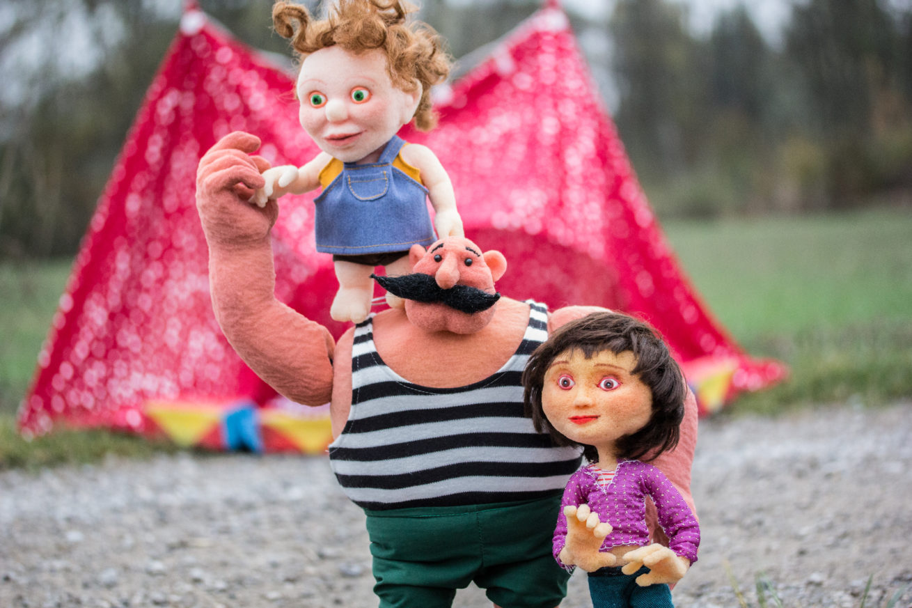 Mirella auf der Schulter